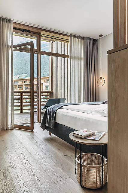 Großzügiges, helles Apartment im VillaVerde Aparthotel in Südtirol